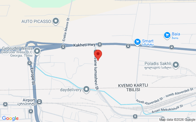 Карта расположения