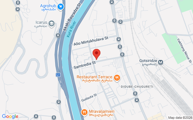 Карта расположения