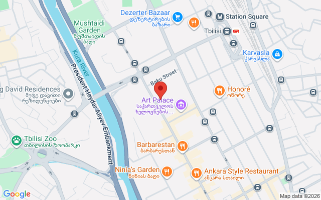Карта расположения