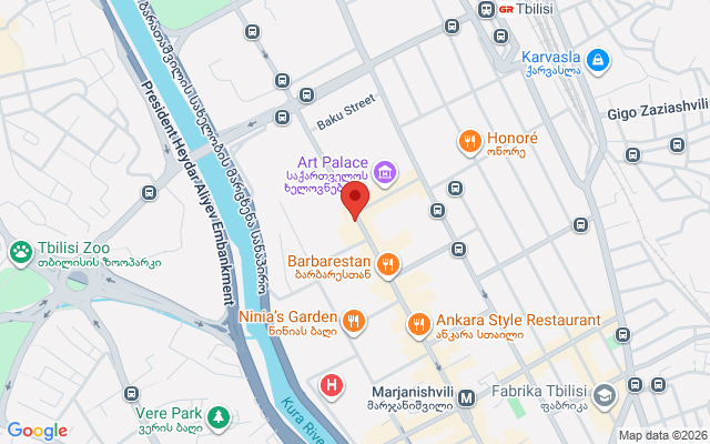 Карта расположения