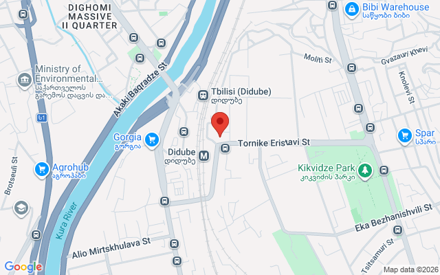 Карта расположения