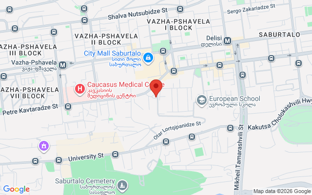 Карта расположения