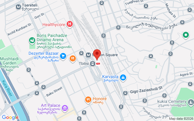 Карта расположения