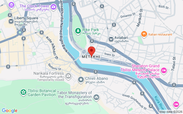 Карта расположения