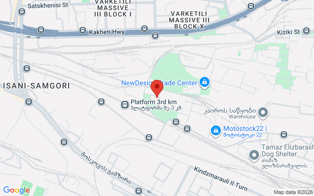 Карта расположения