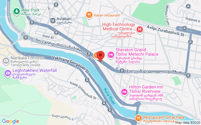 Карта расположения