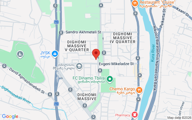 Карта расположения