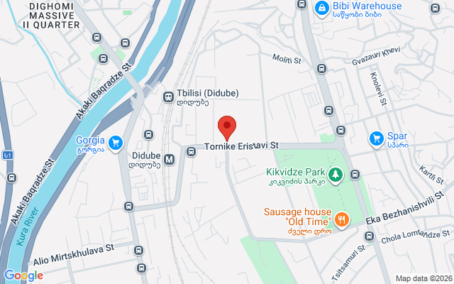 Карта расположения