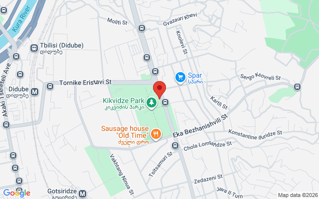 Карта расположения