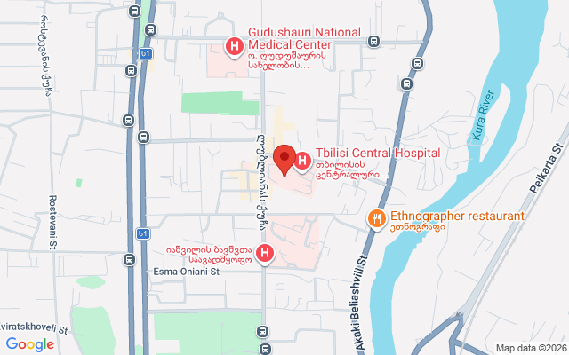 Карта расположения