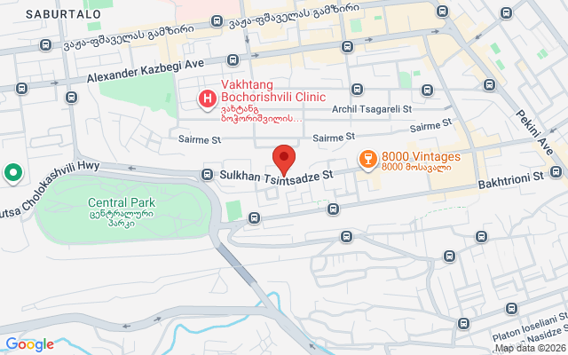 Карта расположения