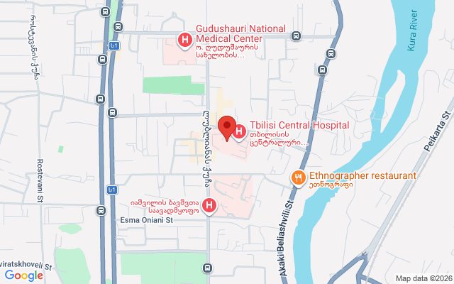 Карта расположения