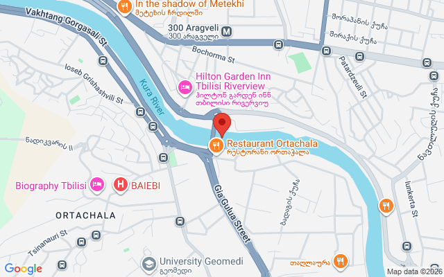 Карта расположения