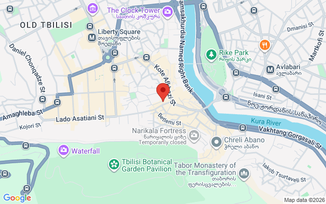 Карта расположения