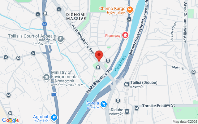 Карта расположения