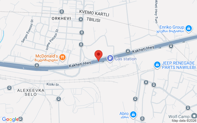 Карта расположения