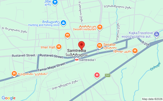 Карта расположения