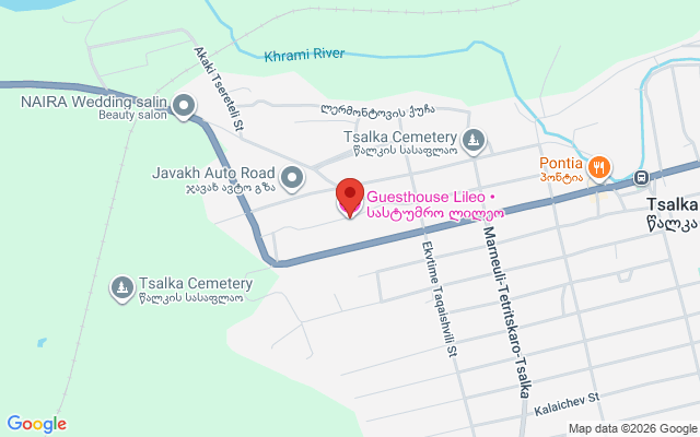 Карта расположения