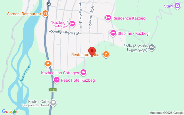 Карта расположения