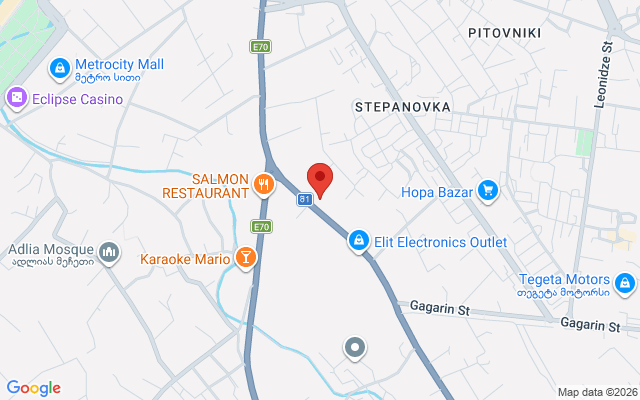 Карта расположения