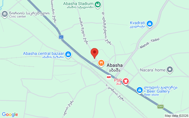 Карта расположения