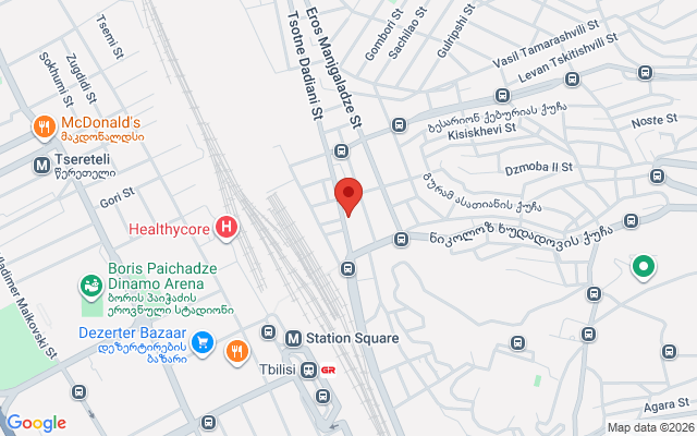 Карта расположения