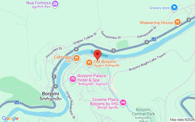 Карта расположения