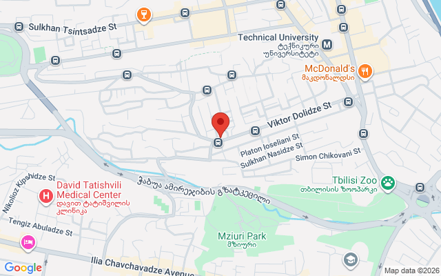 Карта расположения