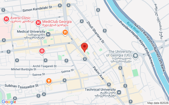 Карта расположения