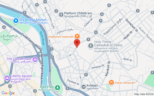 Карта расположения