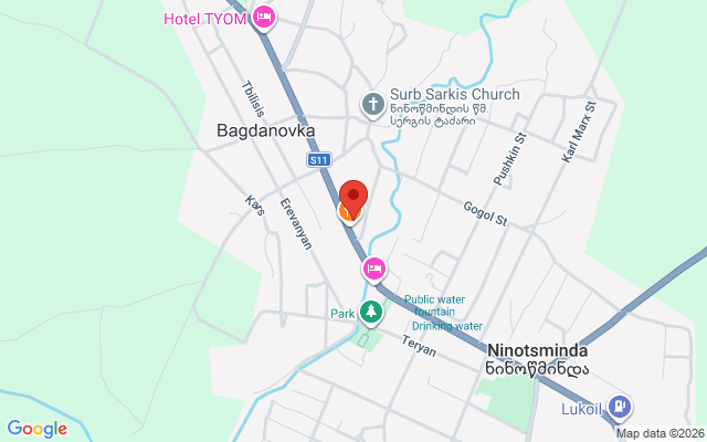 Карта расположения