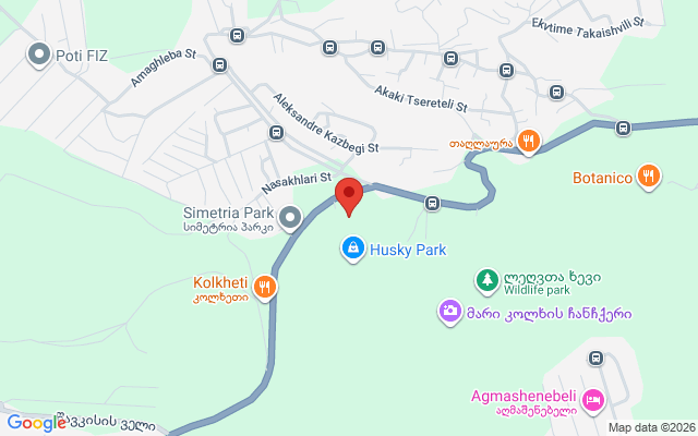 Карта расположения