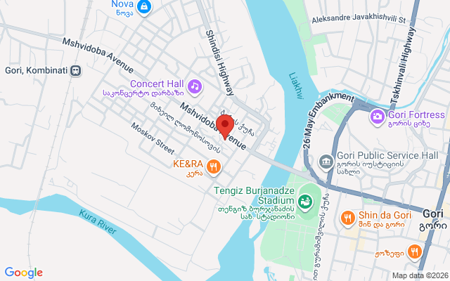 Карта расположения