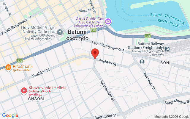 Карта расположения