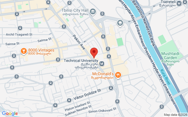 Карта расположения