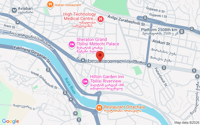 Карта расположения