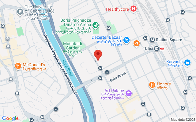 Карта расположения
