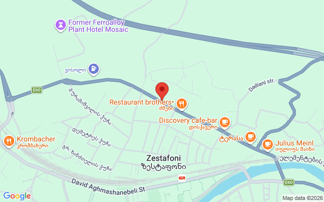Карта расположения