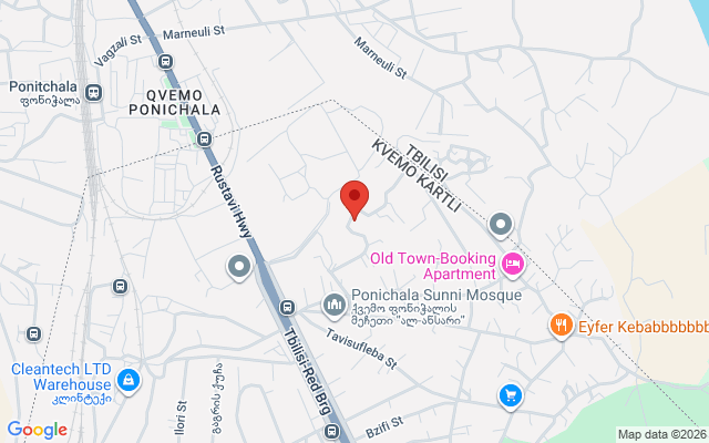 Карта расположения