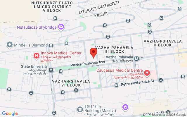 Карта расположения