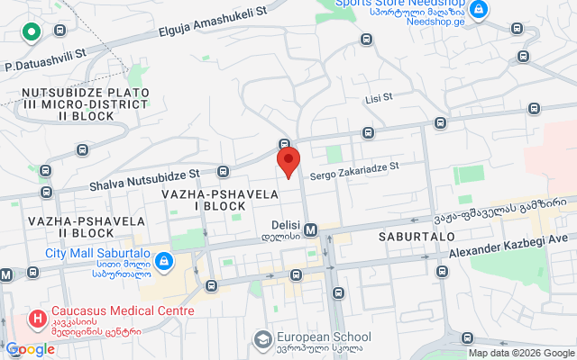 Карта расположения