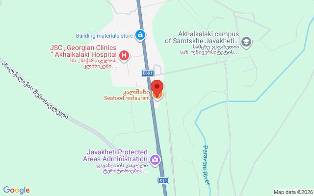 Карта расположения