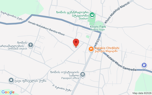 Карта расположения