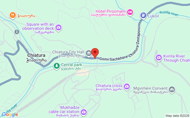 Карта расположения