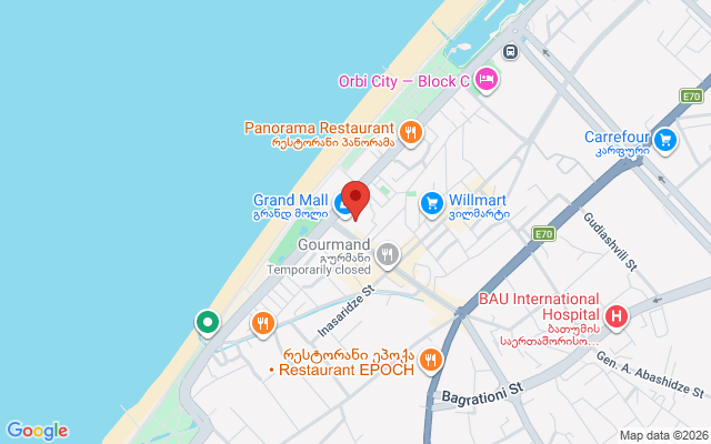 Карта расположения