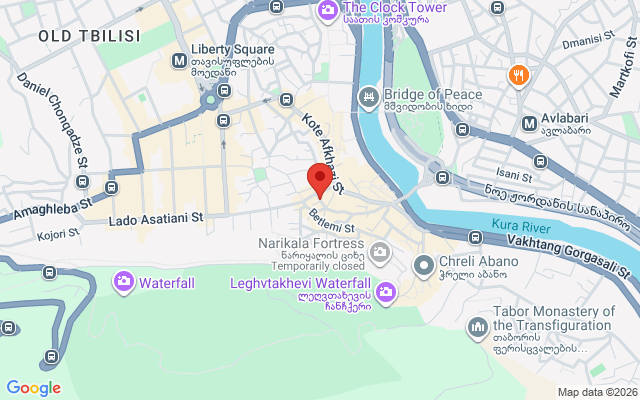 Карта расположения