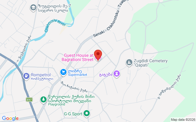 Карта расположения