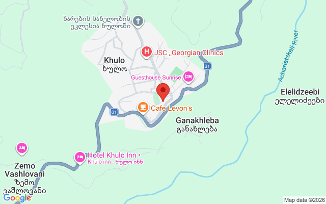 Карта расположения