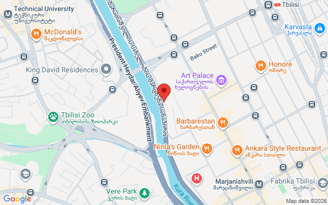 Карта расположения