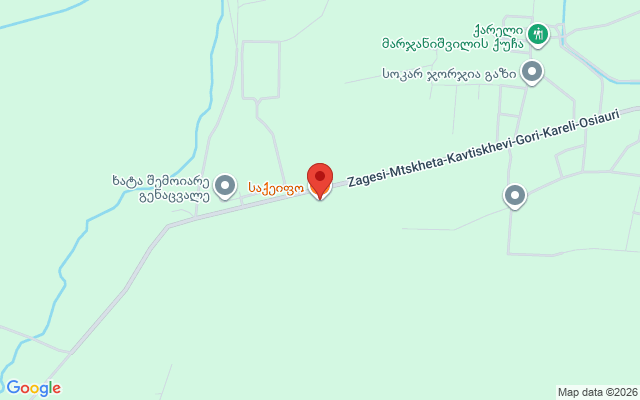 Карта расположения